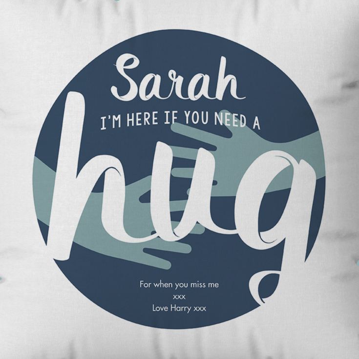 Personalised Hug Cushion product image