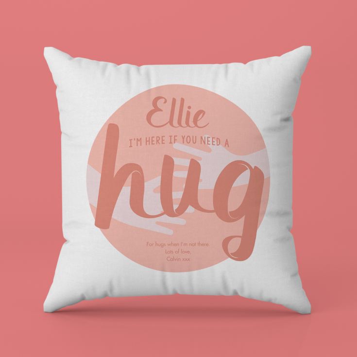 Personalised Hug Cushion product image