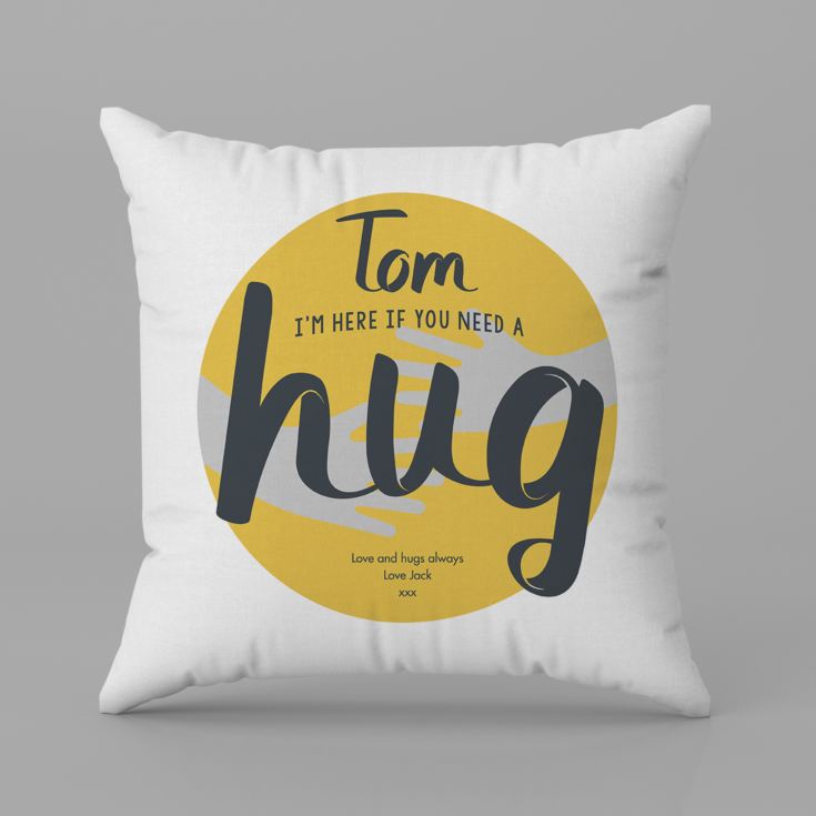 Personalised Hug Cushion product image