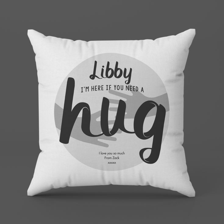 Personalised Hug Cushion product image