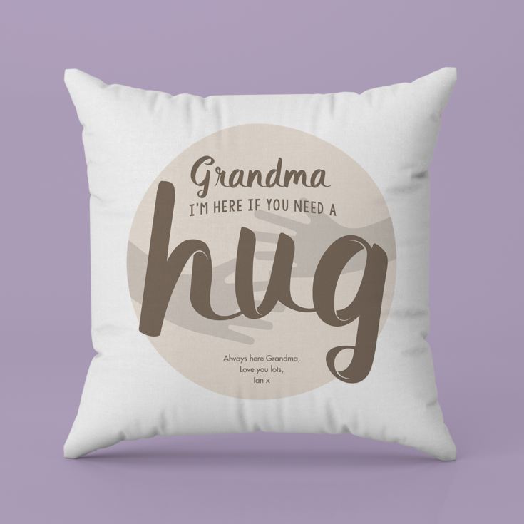 Personalised Hug Cushion product image