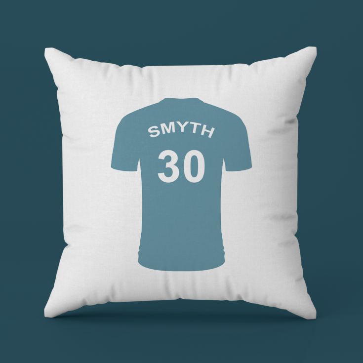 Personalised Football Shirt Cushion product image