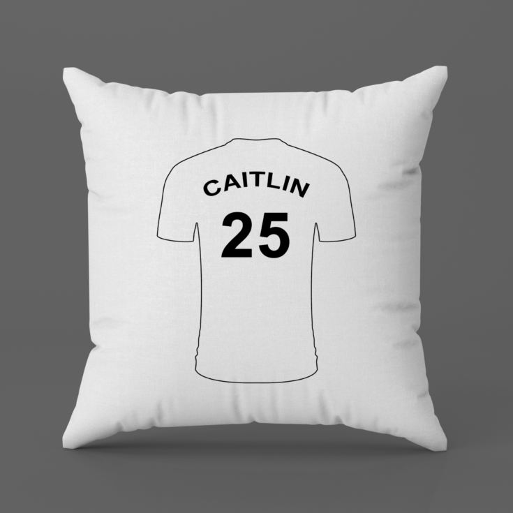 Personalised Football Shirt Cushion product image