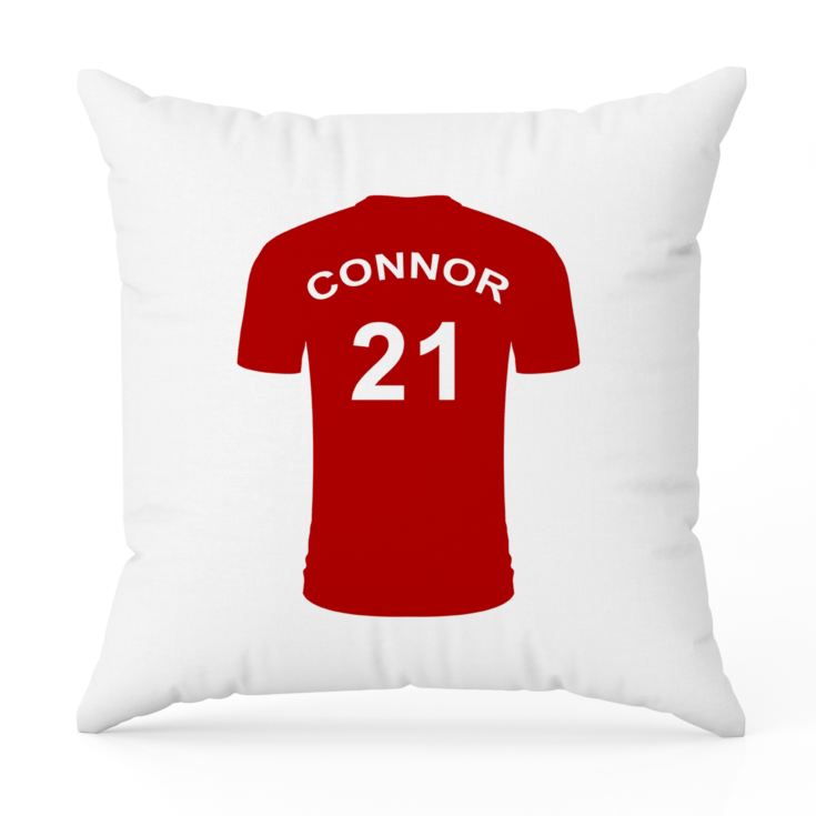 Personalised Football Shirt Cushion product image