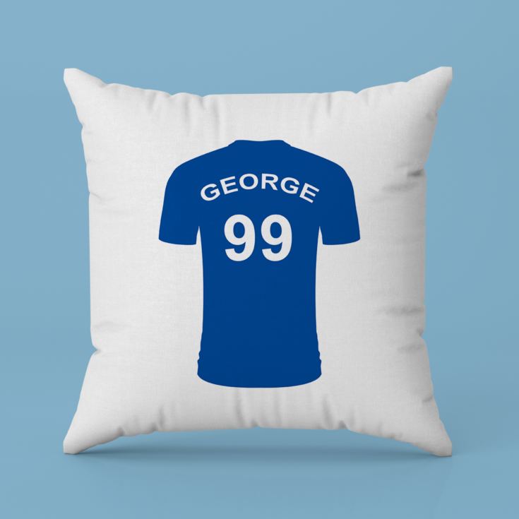 Personalised Football Shirt Cushion product image