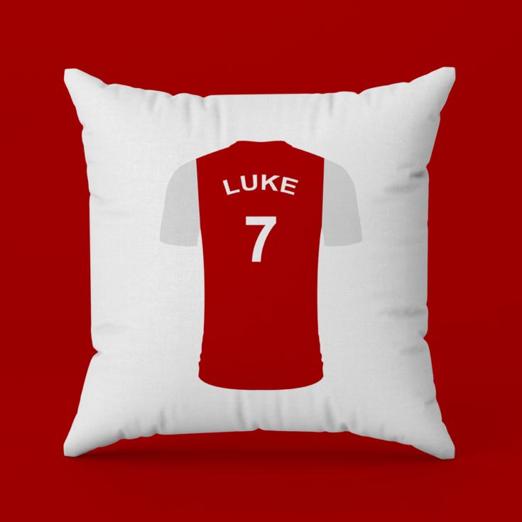 Personalised Football Shirt Cushion product image