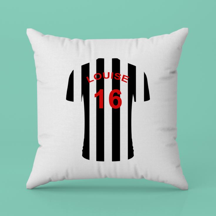 Personalised Football Shirt Cushion product image