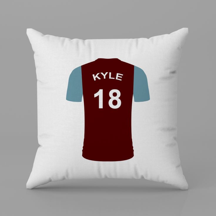 Personalised Football Shirt Cushion product image