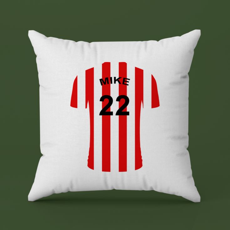 Personalised Football Shirt Cushion product image