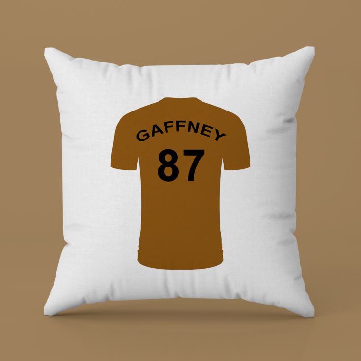 Personalised Football Shirt Cushion product image