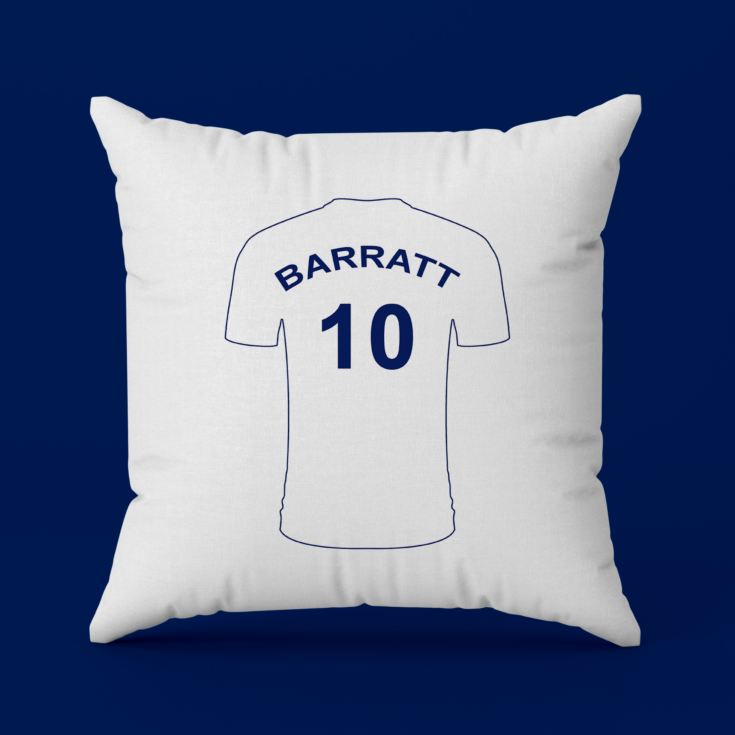 Personalised Football Shirt Cushion product image