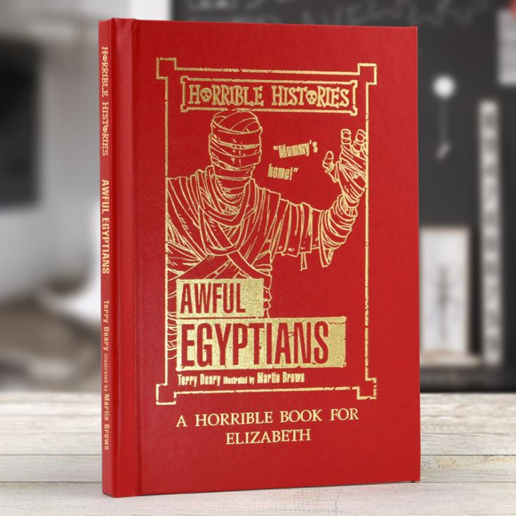 Horrible Histories Awful Egyptians - Personalised Book product image