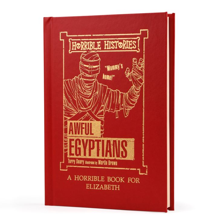 Horrible Histories Awful Egyptians - Personalised Book product image