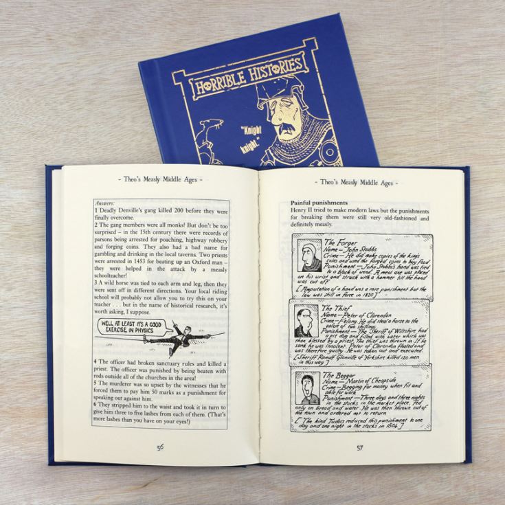 Horrible Histories Measly Middle Ages - Personalised Book product image