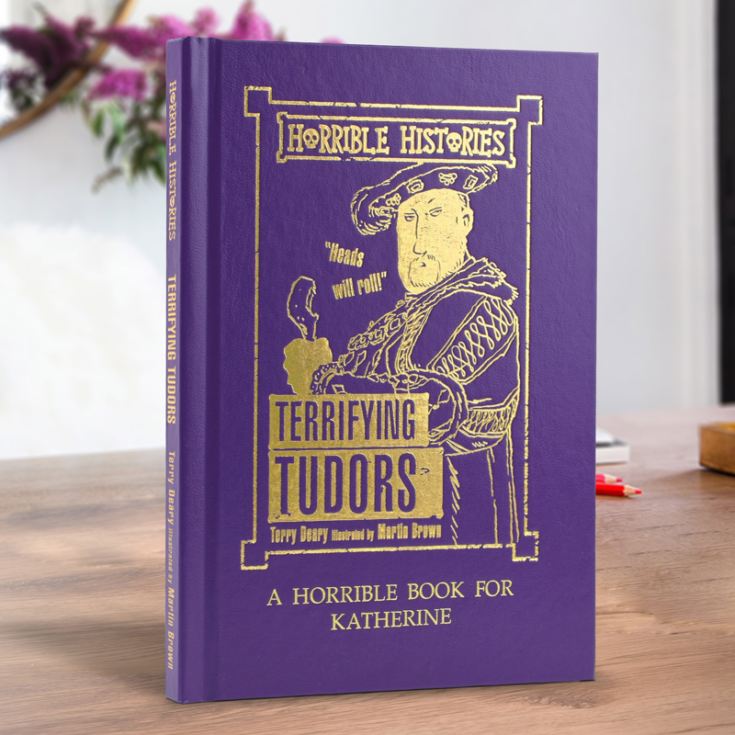 Horrible Histories Terrifying Tudors - Personalised Book product image