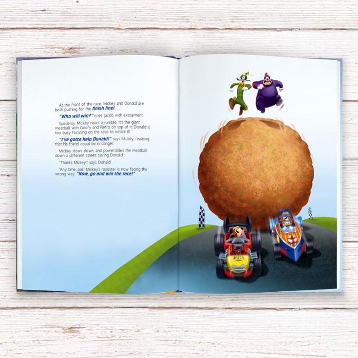 Mickey and the Roadster Racers - Personalised Disney Story Book product image