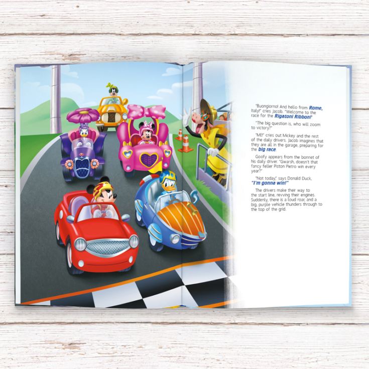 Mickey and the Roadster Racers - Personalised Disney Story Book product image