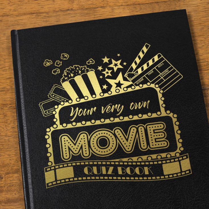 Personalised Movie Quiz Book product image