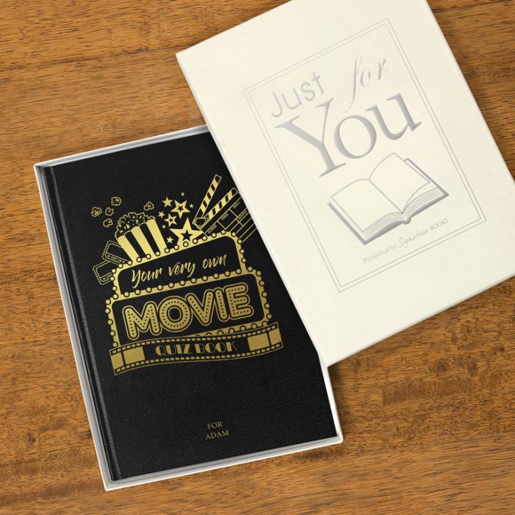 Personalised Movie Quiz Book product image