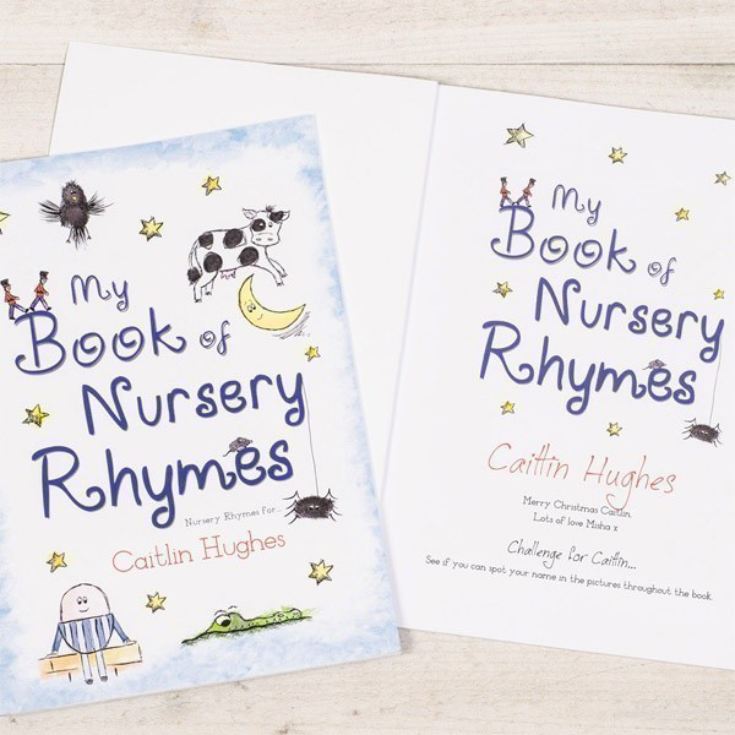 My Personalised Book of Nursery Rhymes product image