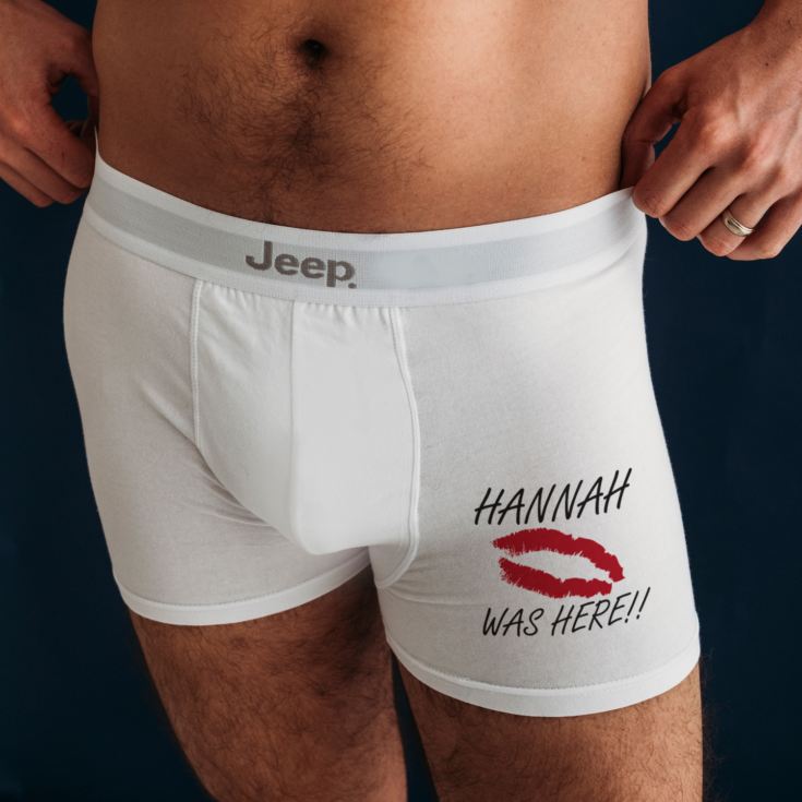 Personalised Boxer Shorts featuring your Name