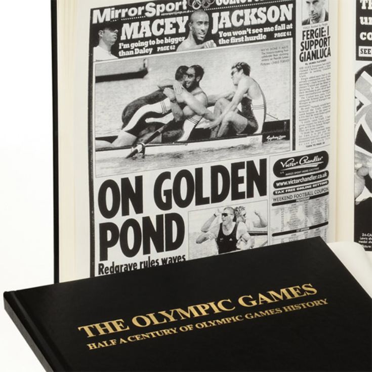 Olympic Games Newspaper Book product image