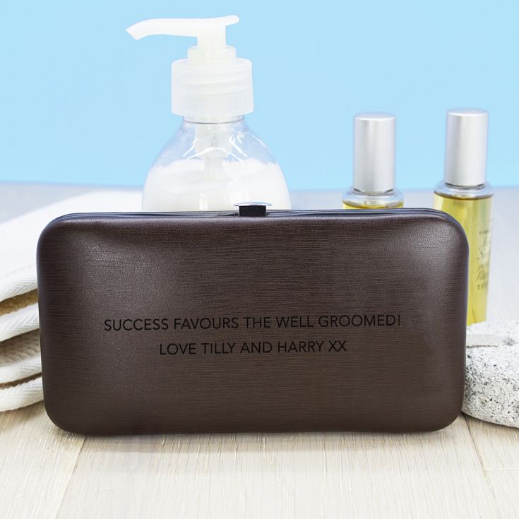 Personalised Men's 7 Piece Grooming Set product image