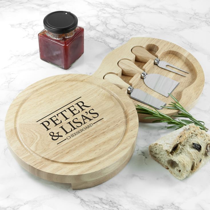 Personalised Couple Cheese Board product image