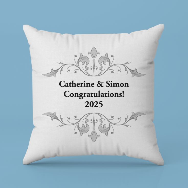 Personalised Anniversary Cushion product image