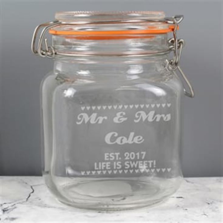 Personalised Kilner Jar product image