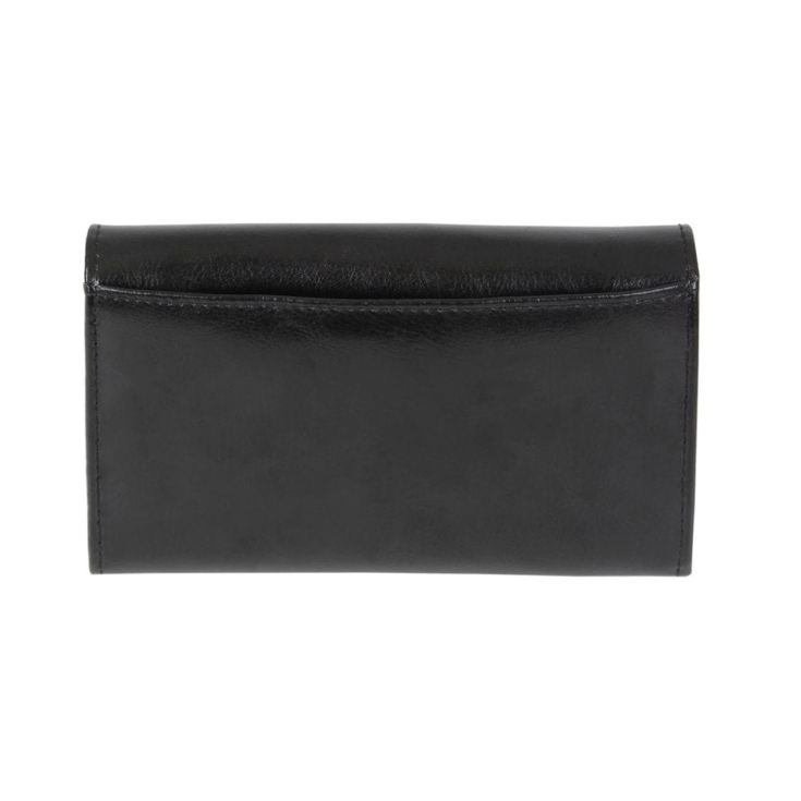 Black Personalised Leather Purse product image