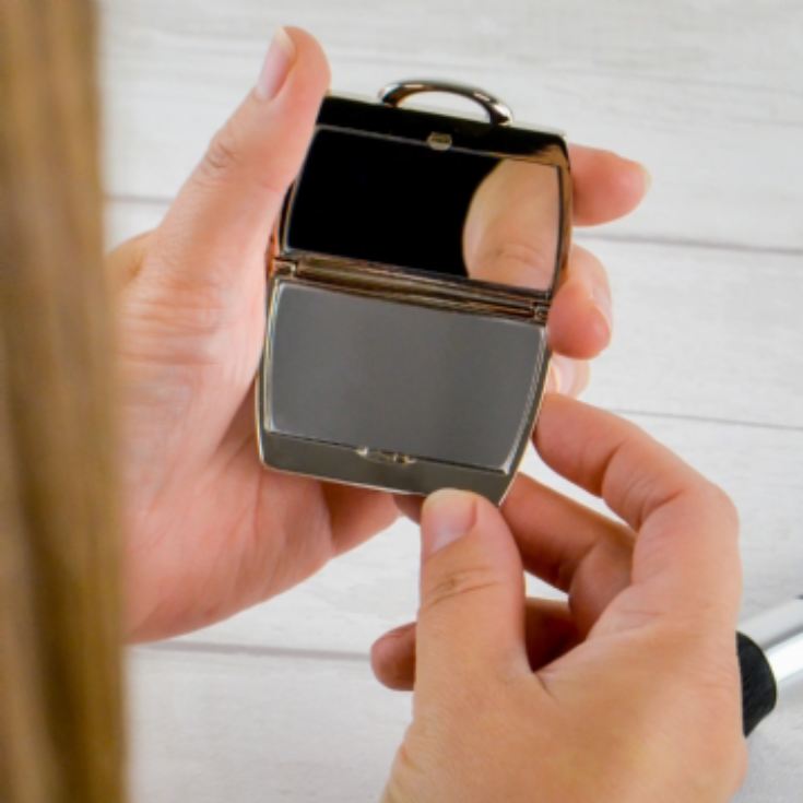 Personalised Handbag Compact Mirror product image