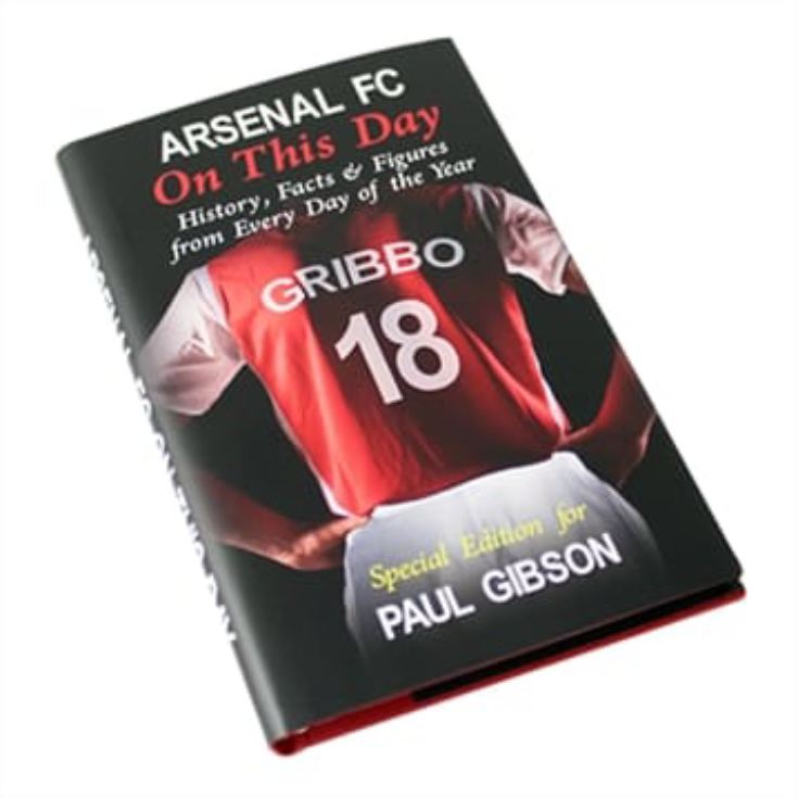 Personalised Arsenal Book product image