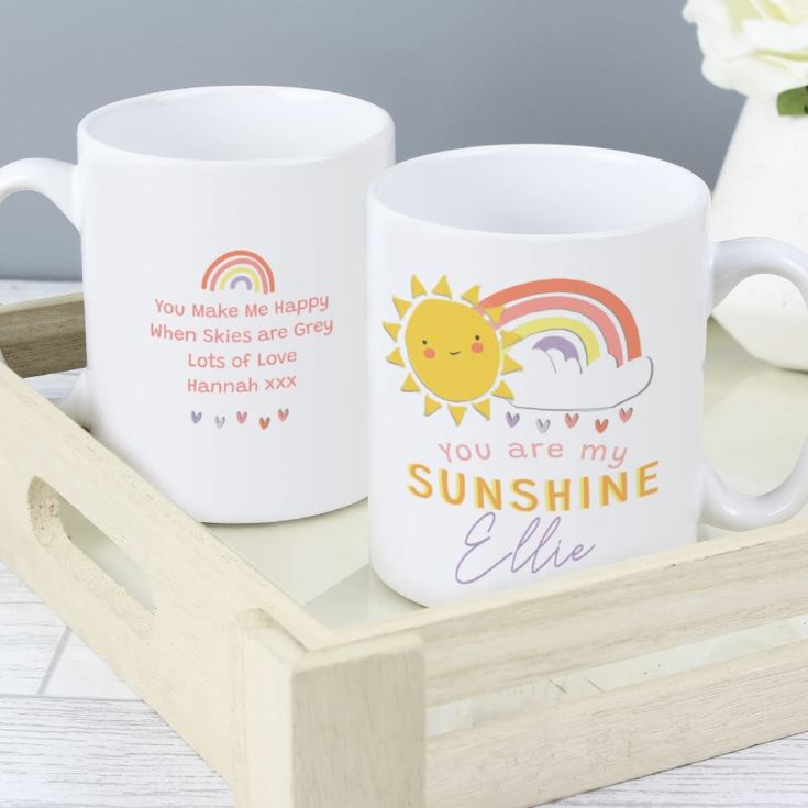 Personalised You Are My Sunshine Mug product image