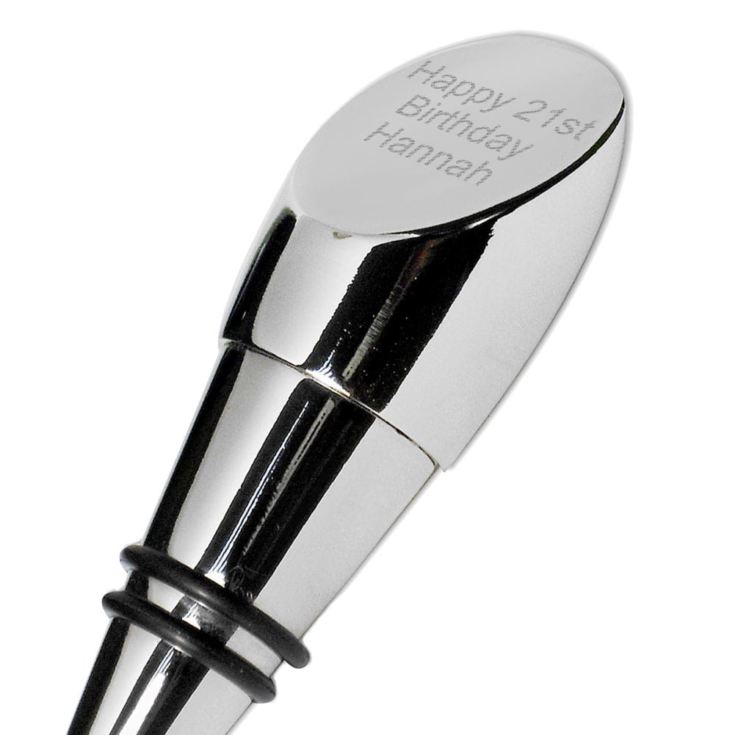 Personalised Wine Bottle Stopper product image