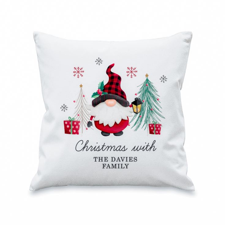 Personalised Gonk Christmas Cushion product image