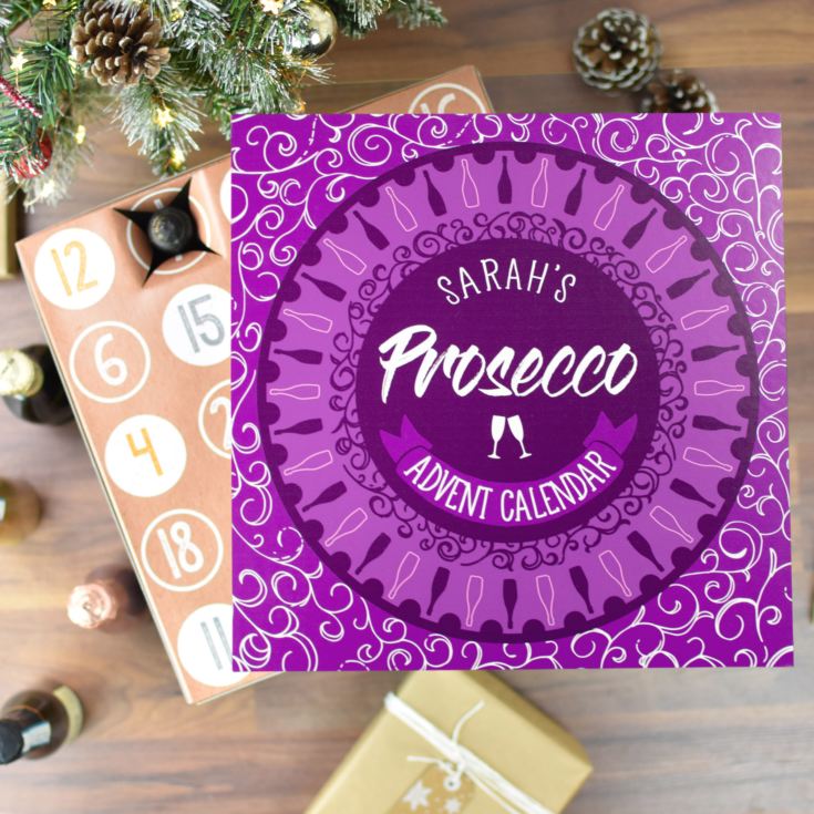 Personalised Prosecco Advent Calendar The Gift Experience