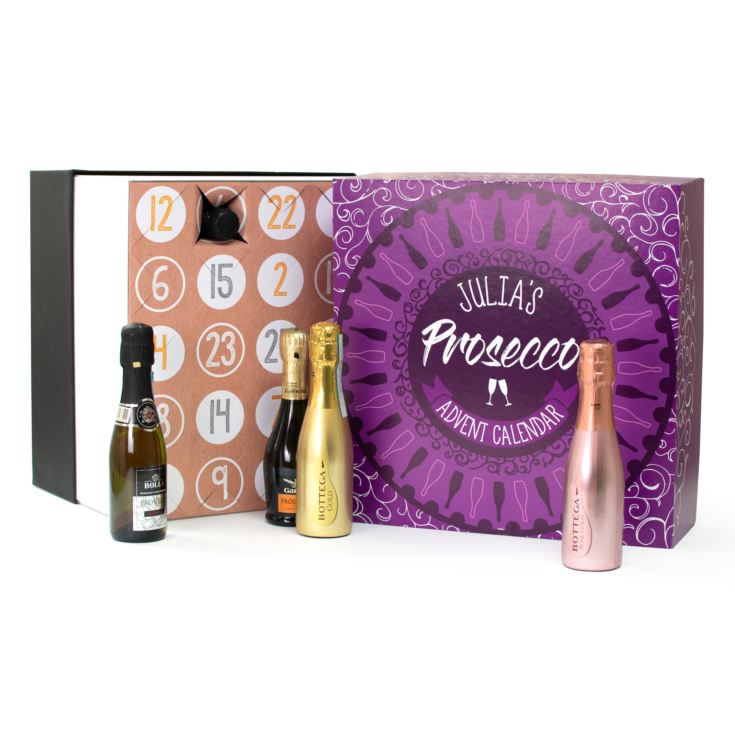 Personalised Prosecco Advent Calendar The Gift Experience
