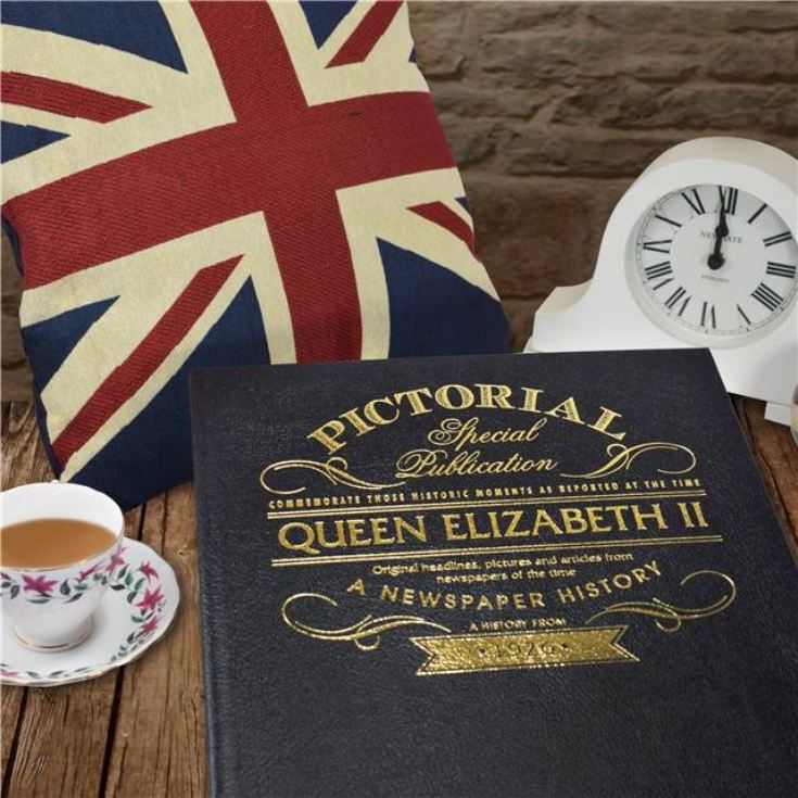 Queen Elizabeth Pictorial Edition Newspaper Book product image