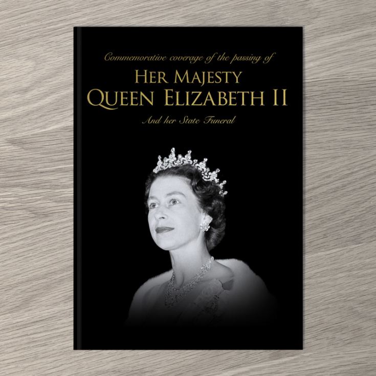 Queen Elizabeth Memorial Newspaper Book product image