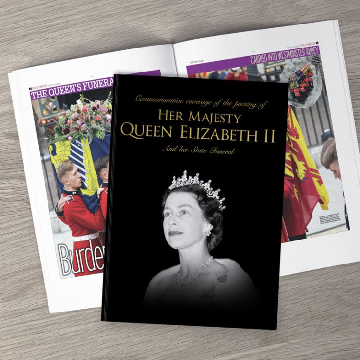 Queen Elizabeth Memorial Newspaper Book product image