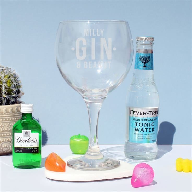 Personalised Gin and Bear It Gin Gift Set product image