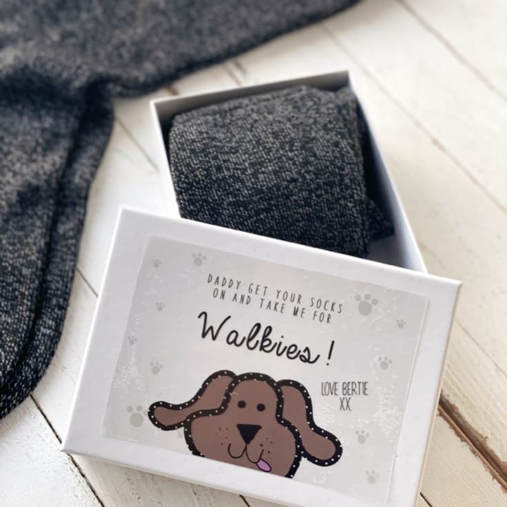 Personalised Dog Walking Socks - Set of 2 product image
