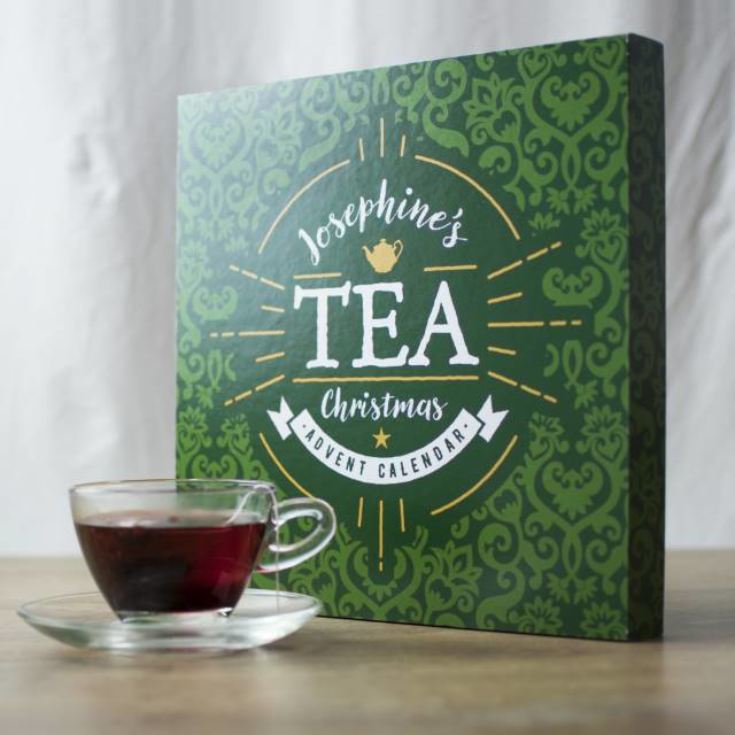 Personalised Tea Advent Calendar The Gift Experience