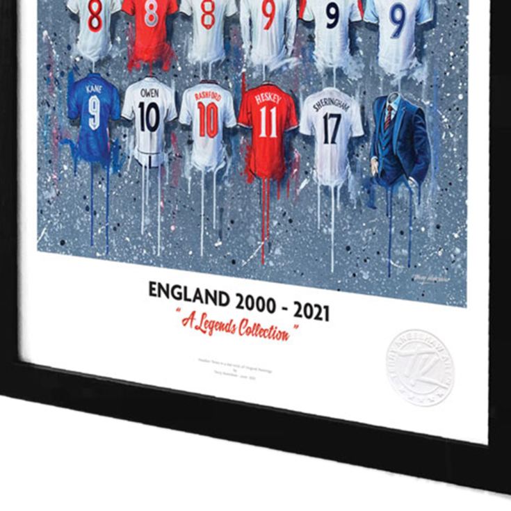 A3 Framed International Football Team Prints product image