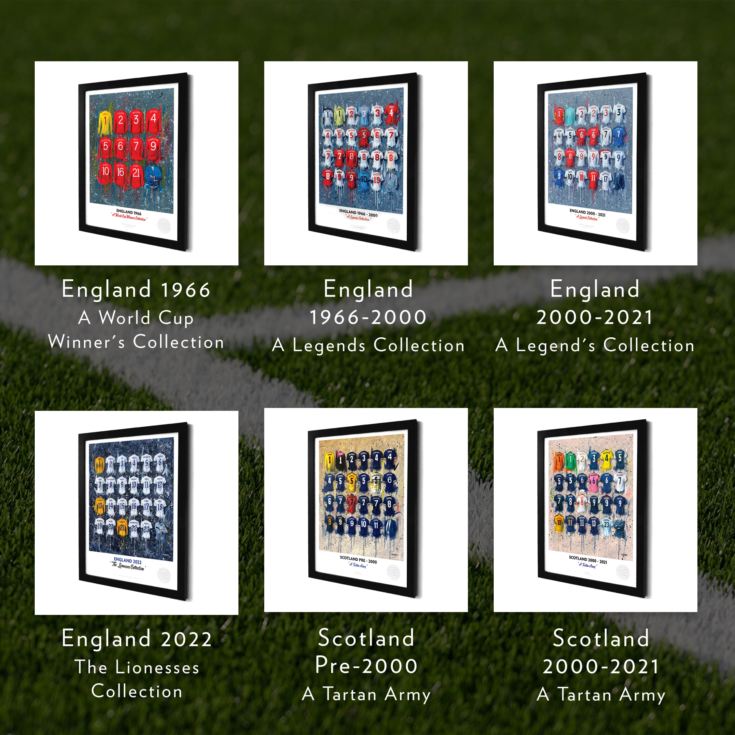 A3 Framed International Football Team Prints product image