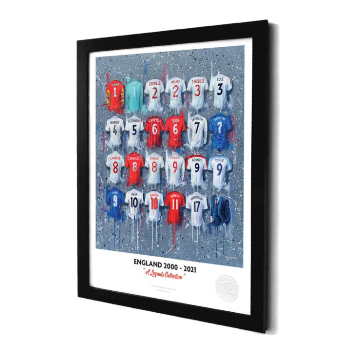 A3 Framed International Football Team Prints product image