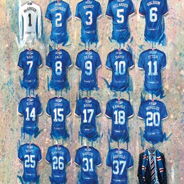 A3 Framed Special Football Team Prints product image