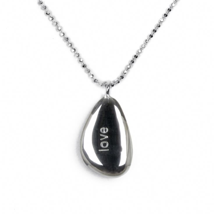 Chiming Love Wish Pebble Necklace product image