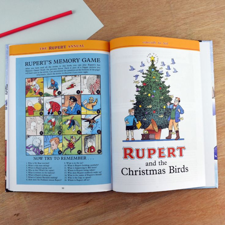 The Rupert Annual - Personalised product image